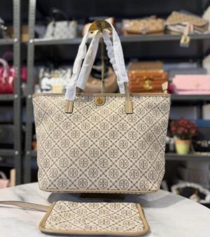 TOR_Y BURCH MONOGRAM ZIP TOTE BAG - 2025