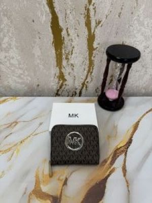 Michael_Kors MK Printed Logo Zipper Wallet With Box (60067)