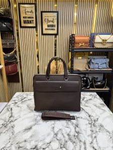 Mont blanc Premium Quality Laptop Bag (W80894-5 brown)