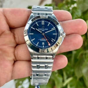 Breitlin g Chronomat GMT Blue