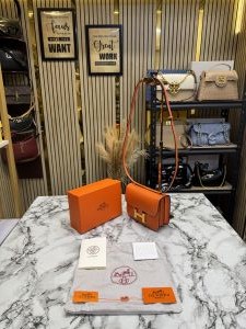 Herme_s constance bag mini constance 18 style (orange)