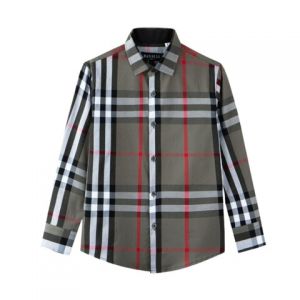 Burberr_y Premium Box Pack Black Checks Shirt