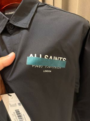 All_saints imported shirt Black 