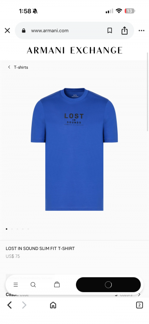Arman_i Exchange Premium Blue Tshirt