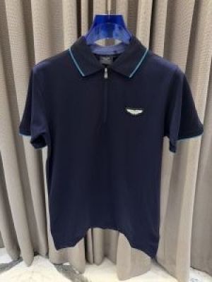 Hacke_t imported Polo tshirt Navy Blue 