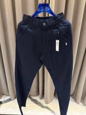 Ralp-h_Lauren Signature Linen Pants Navy
