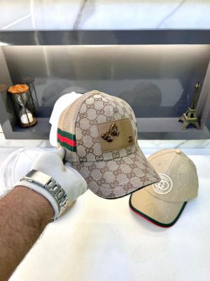 Gucc i Logo Monogram Print Premium Cap F3490-A4