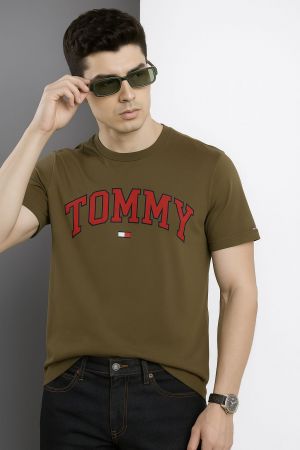 No return Tommy_impoted Tshirt Brown 