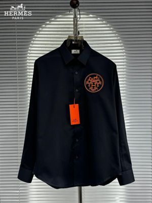 HERMMES PREMIUME SHIRT BLACK
