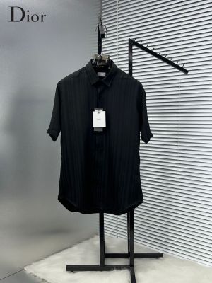 Christian Dio_r Box Pack Half Sleeves Shirt black