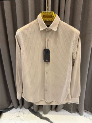 Arman_i Exchange Box Pack Full Sleeves Shirt Beige