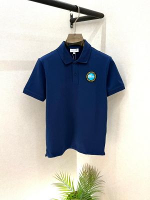 Lacost e Blue Polo Premium Collar Neck T-shirt F3574-BU