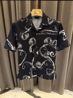 Versace Couture Box Pack Half Sleeves Shirt Black