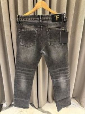 Tom For_d Denim Charcoal Grey Jeans