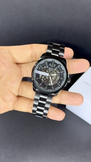 exchange black silver automatic