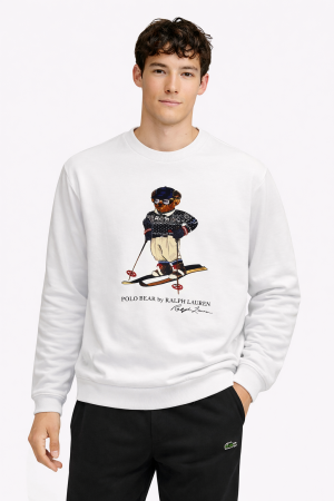 No return Ralp_h Lauren imported sweatshirt white 