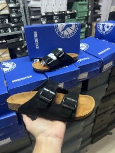 Birkenstock Arizona Black Suede