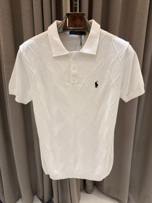 No return Ralp_h Lauren Chest Logo Polo T-shirt White 
