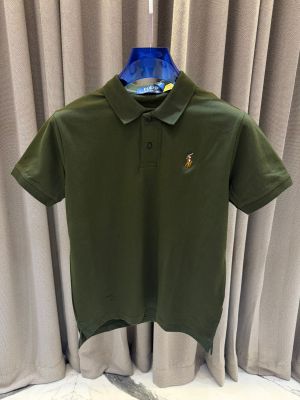 Ralp_h Lauren imported Polo T-shirt Olive Green 