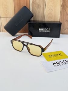 Moscot 20381 brown yellow