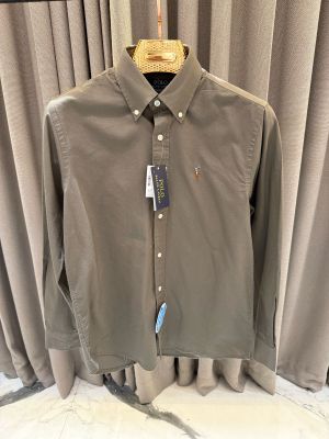 No return Ralp_h Lauren imported shirt Olive  