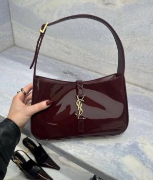 YSL HOBO GLOSSY PREMIUIM QUALITY HAND BAG WITH OG BRAND BOX & DUST BAG 