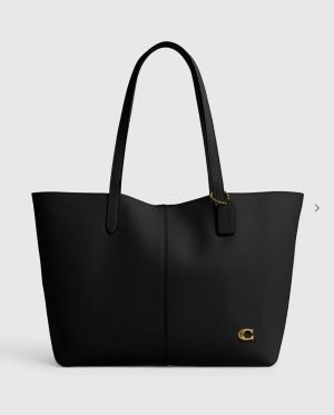 COAC_H NORTH LEATHER TOTE BAG WITH OG DUST BAG 