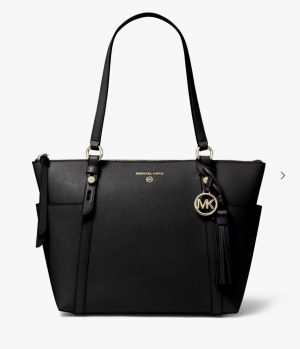 michael_kors sullivan saffiano leather top zip tote bag with dust cover 350