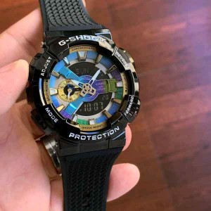 G Shock GA 110 Black & Purple