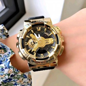 G Shock GA 110 Black & Gold