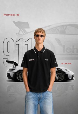  PORCHE BOSS IMPORTED STORE ARTICLE POLO T-SHIRT
