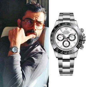 ROLEX_ OYSTER PERPETUAL DAYTONA SILVER BLACK