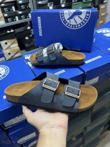 Birkenstock Arizona blue Suede