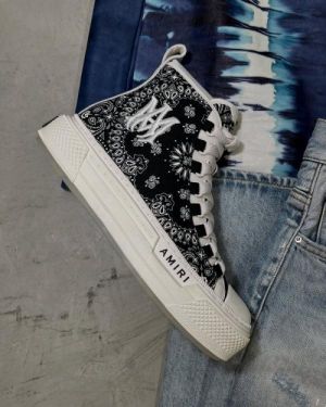 Amir.i Bandana Court High-Top Sneakers