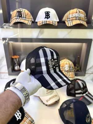 Burberr y Black Logo Premium Cap F3489-A5