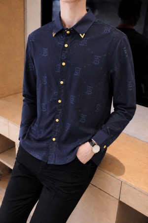 BURBERR-Y IMPORTED STORE ARTICLE FULL SLEEVES SHIRT