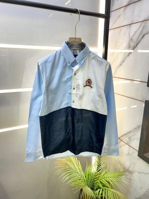 Tommy_Hilfiger Sky Premium Oxford Lycra Shirts F2933-SK