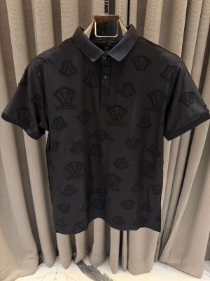 Versace Couture Full Monogram Polo Black 