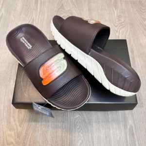 Skecher s Go Recover Utopo Logo Premium Slides