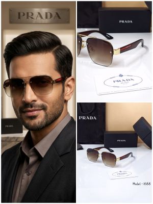PRAD_A 1688 BROWN WITH GOLD TOUCH TOP SELLING STORE MODEL 424