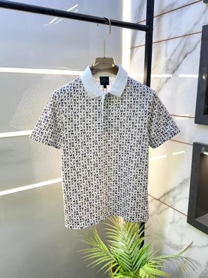 Arman_i Exchange White Polo Premium Collar Neck T-shirt F3548-WH
