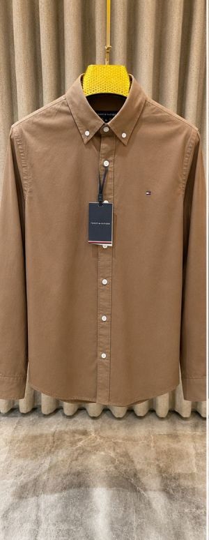 TOMMY HILFIGE_R BROWNPREMIUM IMPORTED SHIRT