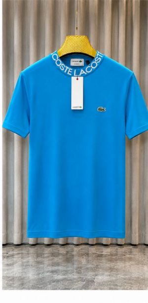 LACOST_E IMPORTED KNITTED PREMIUM BLUE TSHIRT