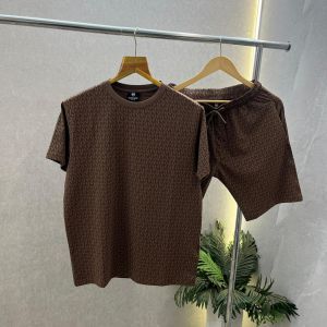 Michae_l Kors MK Brown Imported Cord Set 535