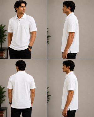 Versac_e Monogram Imported Polo