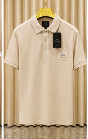 SALE EMPORIO ARMAN_I BEIGE PREMIUM POLO