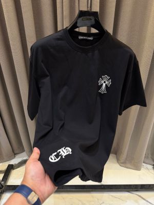 CHROME HEART ROUND NECK TSHIRT Black