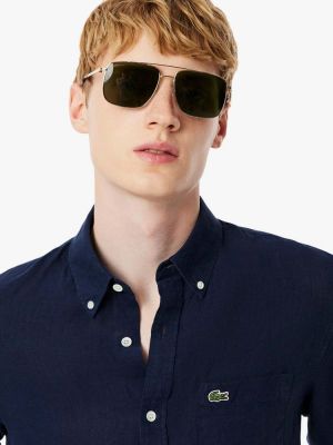 lacosti-c IMPORTED STORE ARTICLE SHIRT BLUE