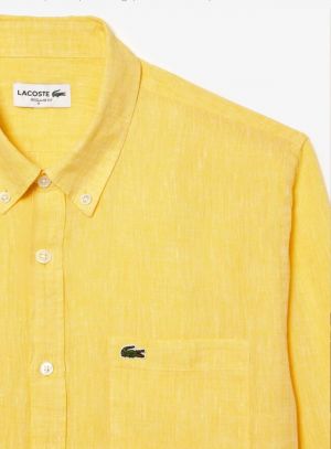 lacosti-c IMPORTED STORE ARTICLE SHIRT YELLOW