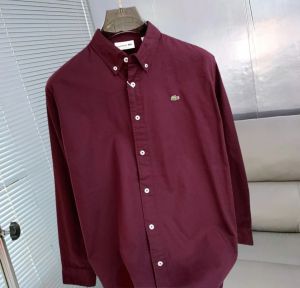 lacosti-c IMPORTED STORE ARTICLE SHIRT MAROON